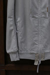 BORIS BIDJAN SABERI Hooded Jacket ZP4.1 TO00002+F0406C Light Gray